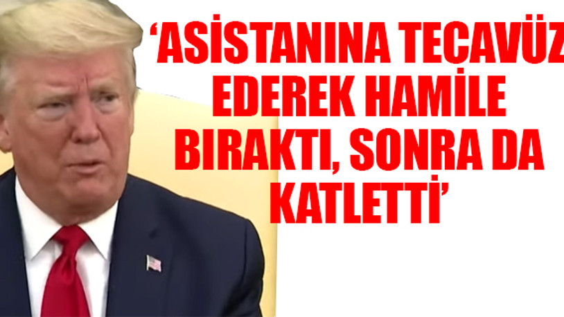 Trump'a kan donduran suçlamalar