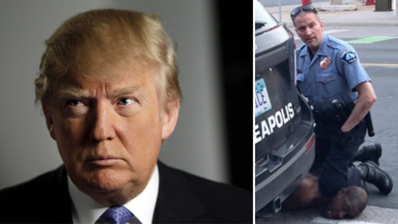 Trump, Floyd'un ölümünü protesto edenleri tehdit etti