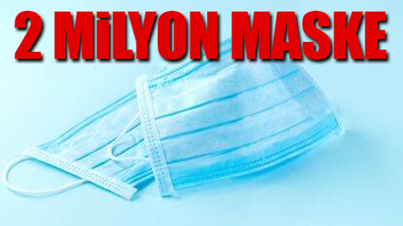 Türkiye'den Almanya'ya maske yardımı