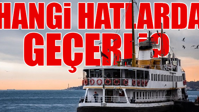 5 kuruşa vapur yolculuğu pazar sabahı başlıyor