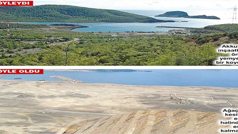 Akkuyu adeta çöle döndü