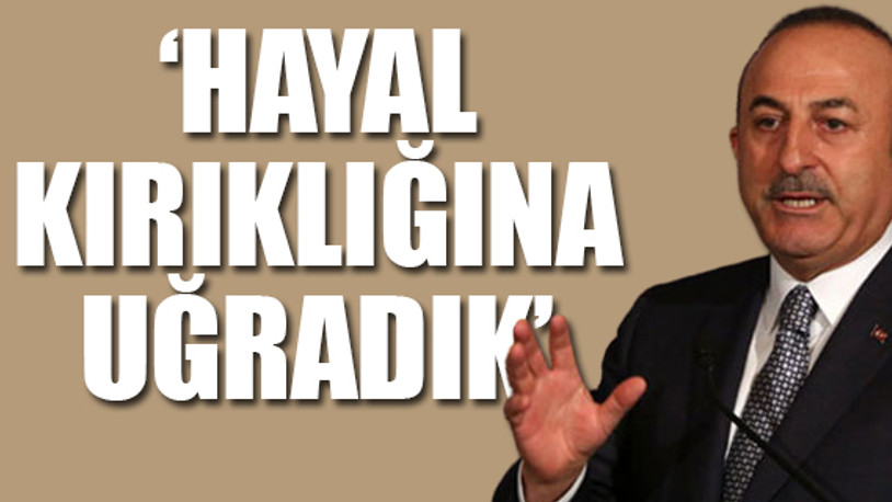 Dışişleri Bakanı Çavuşoğlu'ndan 'karantina' itirafı