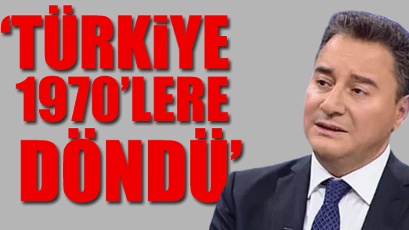 Eski ekonomi bakanı Ali Babacan'dan Erdoğan'a ekonomi eleştirisi