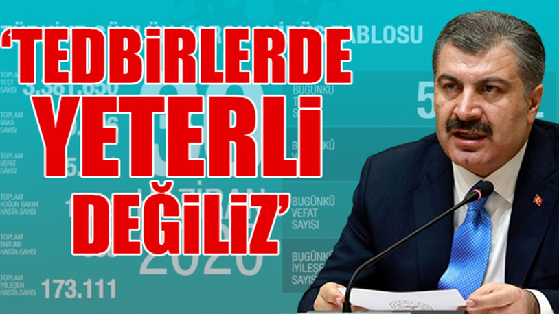 Fahrettin Koca, Türkiye'nin son koronavirüs tablosunu paylaştı