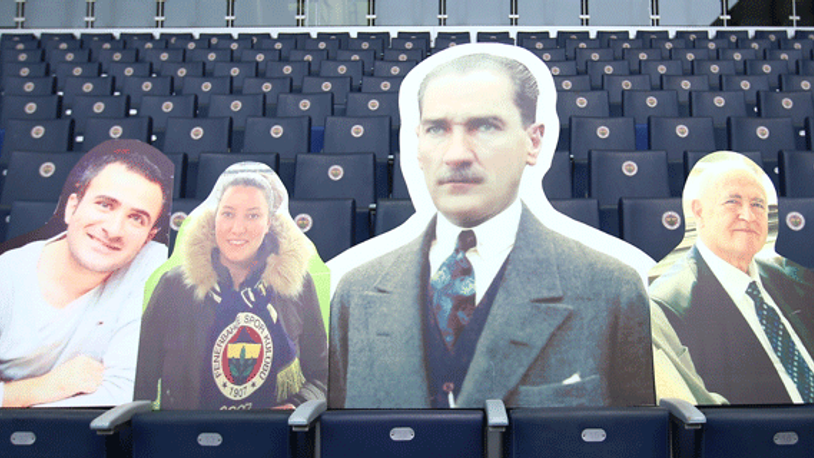 Fenerbahçe'nin tribün konuğu Mustafa Kemal Atatürk