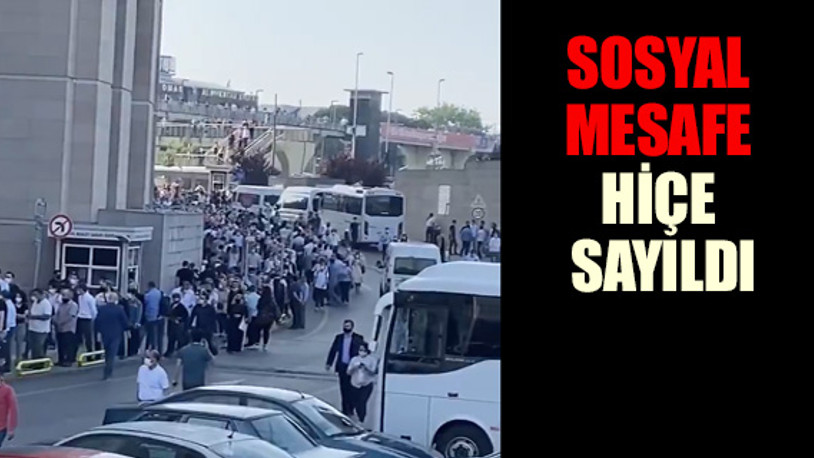 İstanbul Adalet Sarayı’nda normalleşme kuyruğu