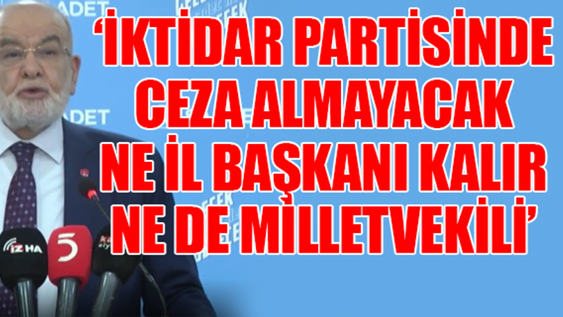 Karamollaoğlu'ndan AKP'yi kızdıracak sözler...
