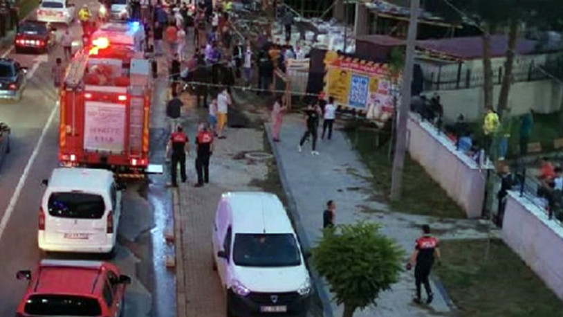 Ordu'da otel inşaatında göçük: Yaralı işçiler var