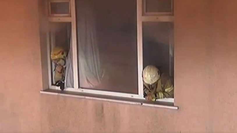 Samatya'daki İstanbul Eğitim Araştırma Hastanesi'nde yangın çıktı