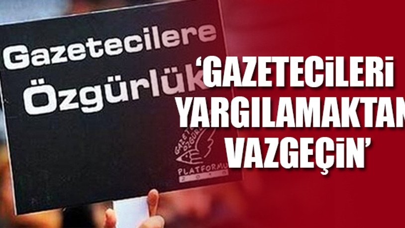 Türkiye Gazeteciler Cemiyeti'nden açıklama