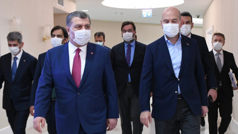 Bakan Koca ile Soylu arasında Kurban Bayramı tedbirleri görüşmesi