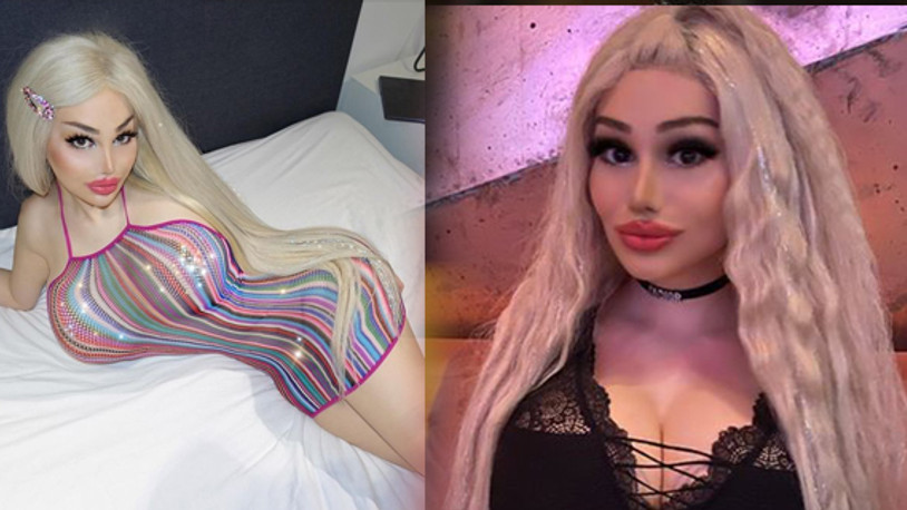 Barbie'ye benzemek için 135 bin pound harcadı