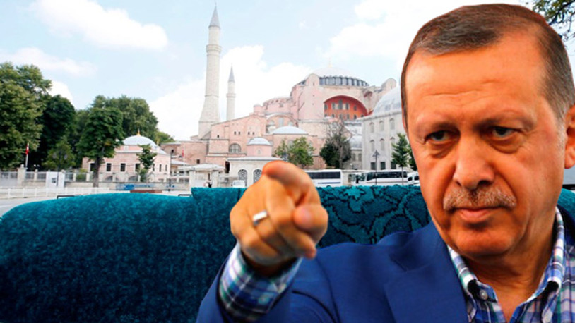 Erdoğan, Ayasofya Camii'nin halılarını seçti