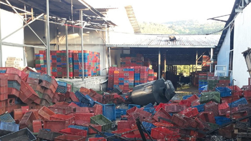 Fabrikada patlama: 1 ölü