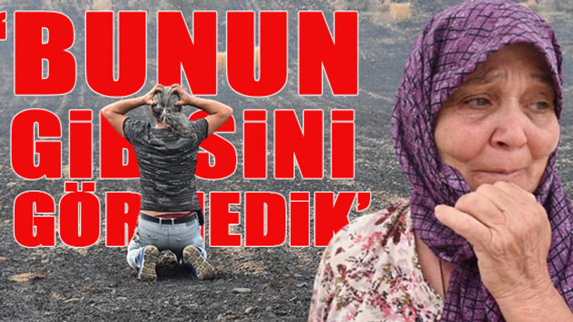 Gelibolu’da tarlaları yanan köylülerden isyan