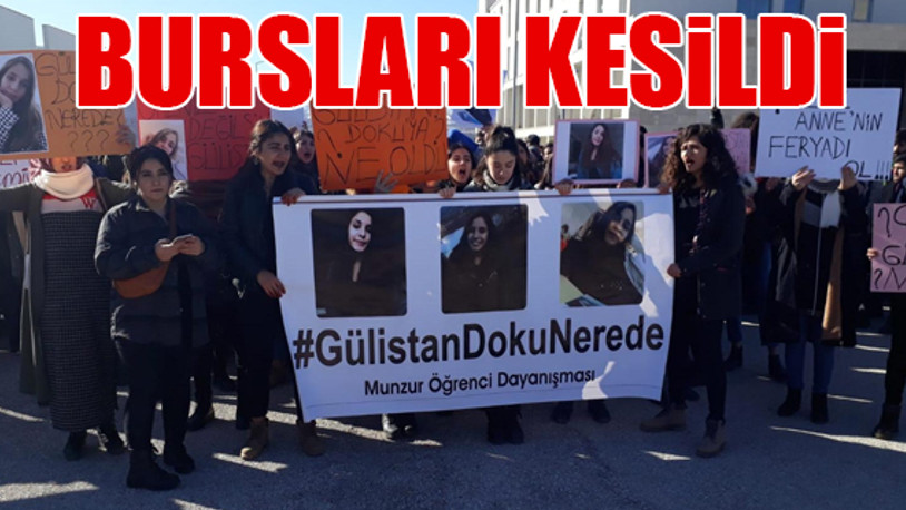 Gülistan Doku için eyleme katılan 5 öğrenci yurttan atıldı