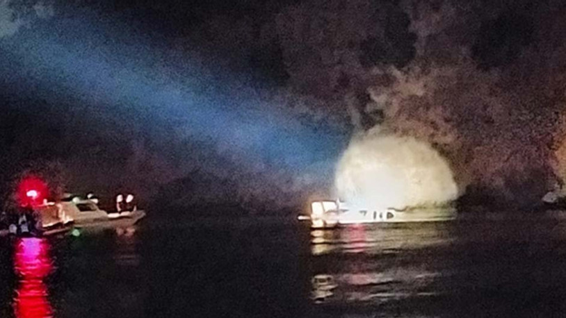 Heybeliada açıklarında tekne alabora oldu