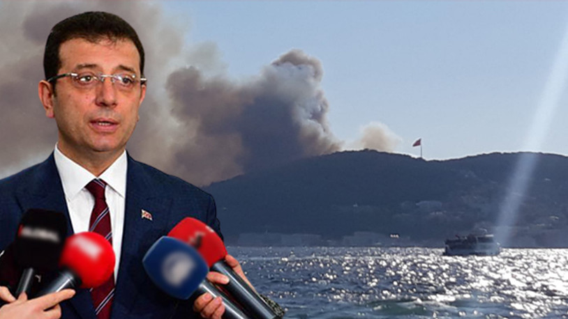 İmamoğlu'ndan Heybeliada'daki yangına dair açıklama