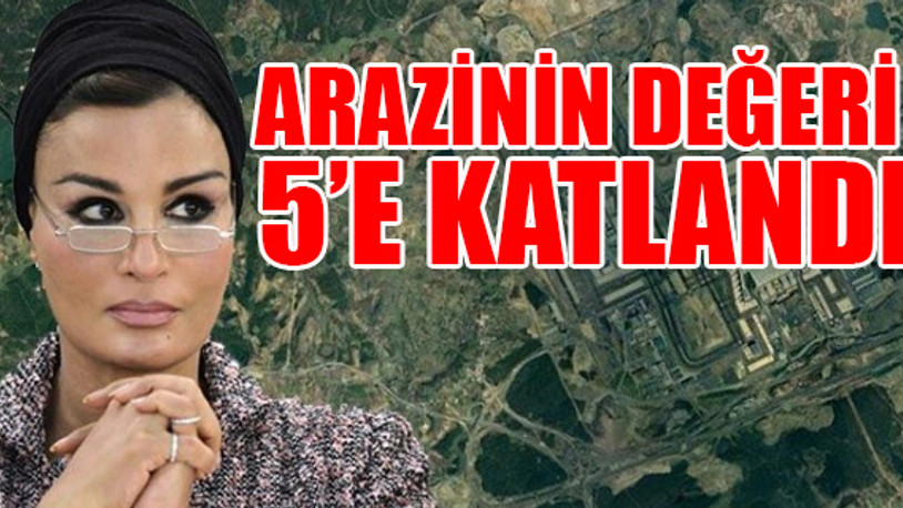 Katar Emiri’nin annesine Kanal İstanbul piyangosu