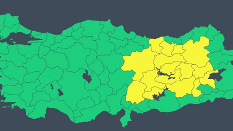 Meteoroloji’den birçok şehre sarı uyarı: Saat verildi