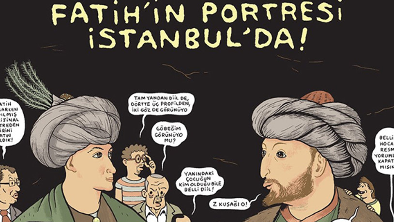 Uykusuz'dan Fatih Sultan Mehmet portresi kapağı