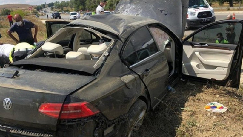 Bakan Kurum'un koruma ekibi kaza yaptı: Yaralılar var