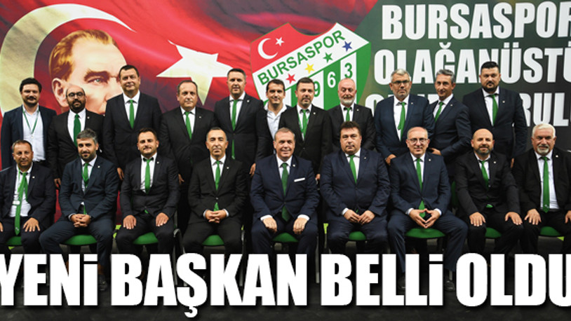 Bursaspor'un Genel Kurulu sona erdi