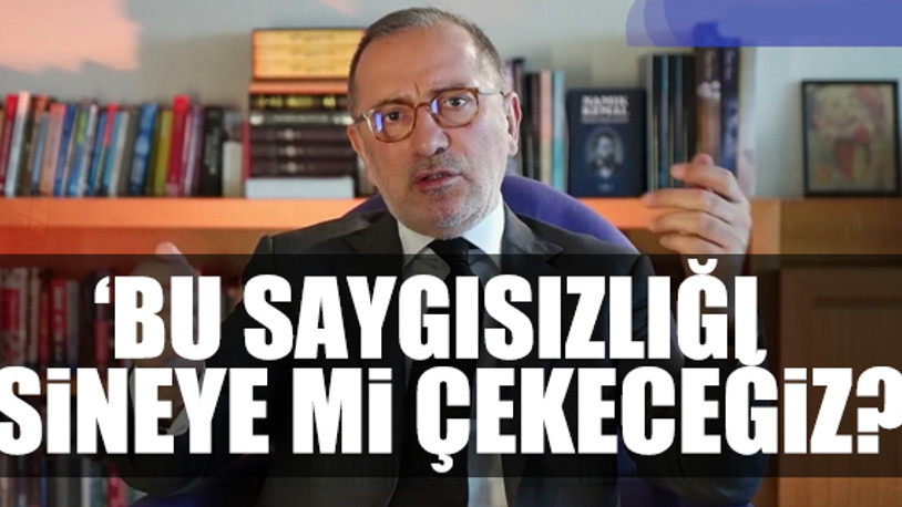 Fatih Altaylı böyle isyan etti