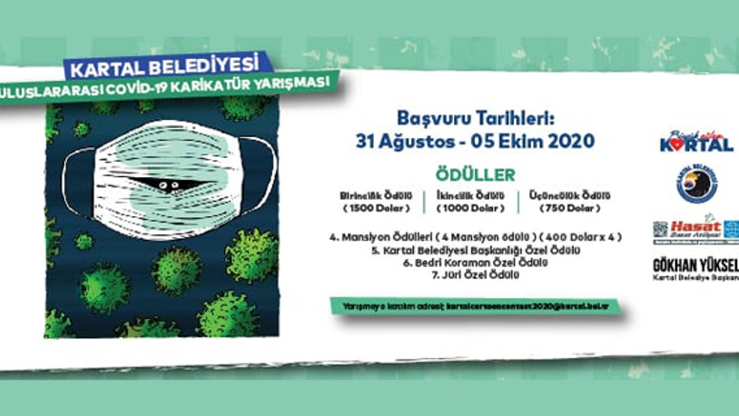 Kartal Belediyesi, uluslararası ödüllü karikatür yarışması düzenliyor