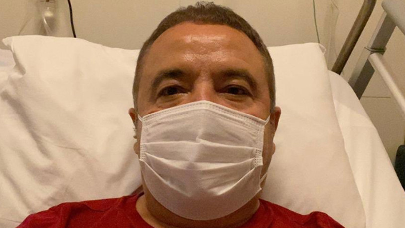 Koronavirüs tedavisi gören Muhittin Böcek'ten ilk fotoğraf