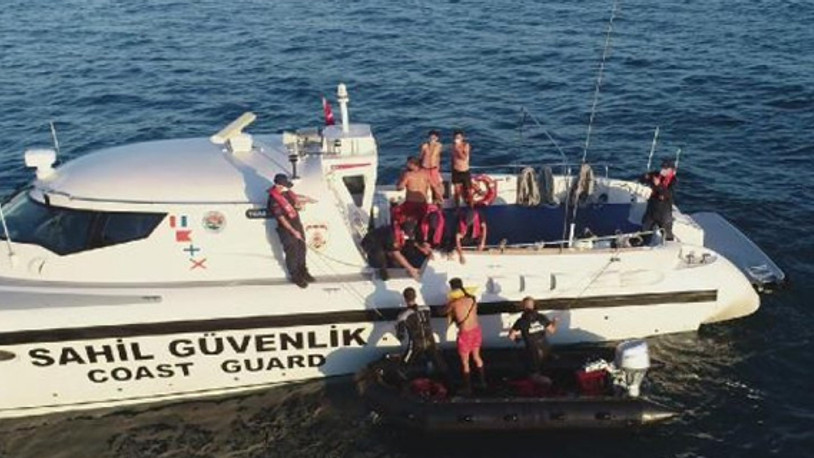 Koyda mahsur kalan 8 kişi kurtarıldı