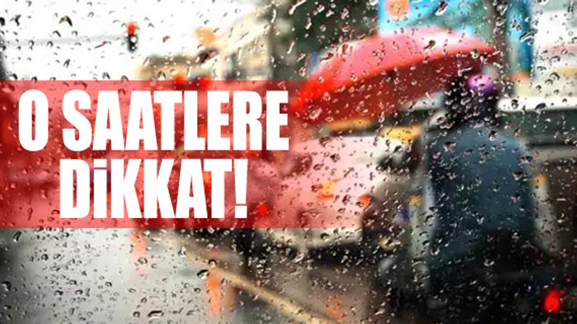 Meteoroloji 'acil' koduyla uyardı: Geliyor