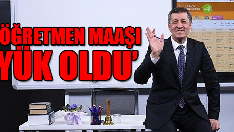 Milli Eğitim Bakanı Selçuk uzaktan eğitim ve öğretmen maaşı açıklaması