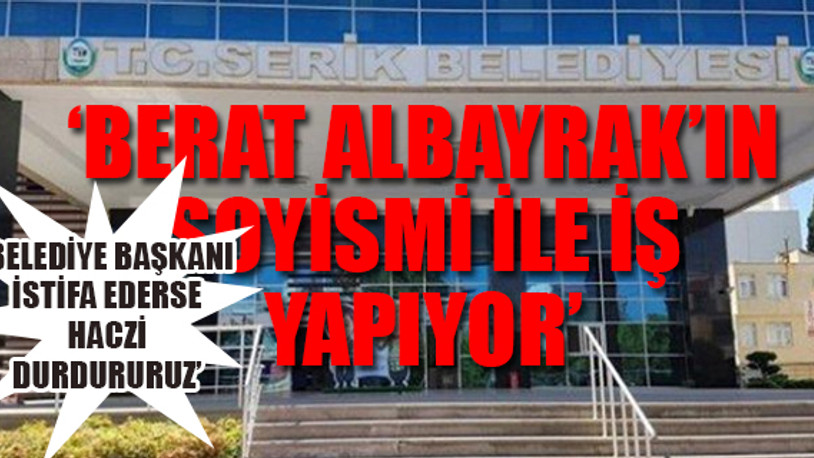 Rüşvet iddiaları ile çalkalanan belediyeye Erdoğan'ın arkadaşı haciz gönderdi