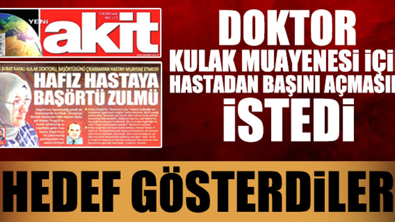 Akit'ten başörtüsü provokasyonu