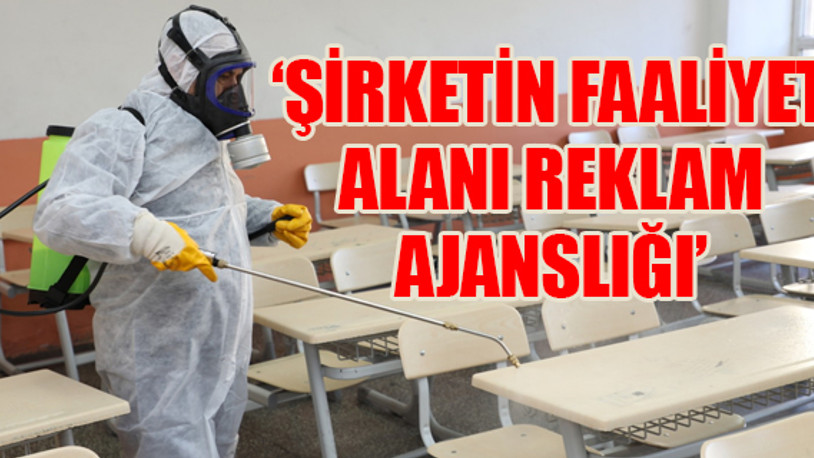 AKP'li belediyeden 21 günlük şirkete milyonluk dezenfeksiyon ihalesi