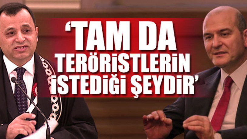 AYM Başkanı Arslan'dan Soylu'ya yanıt