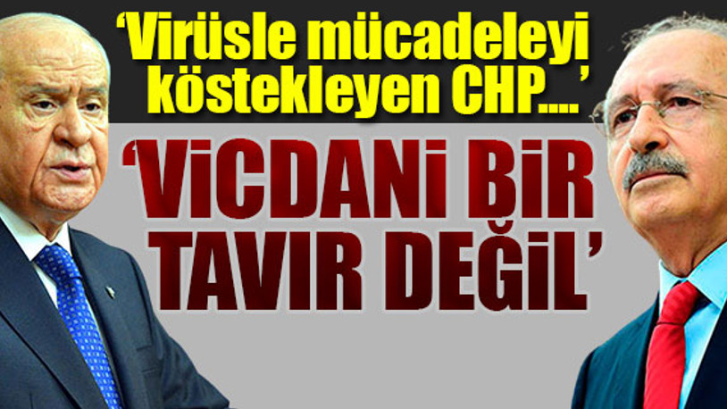 Bahçeli TTB'yi ziyaret eden Kılıçdaroğlu'nu hedef aldı