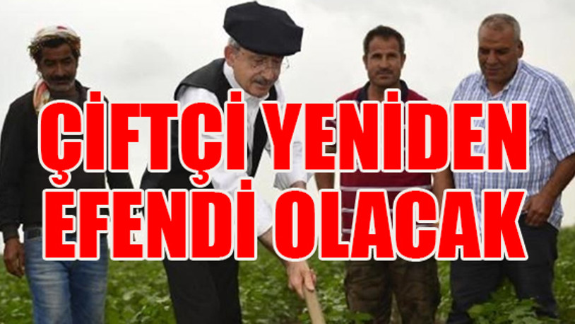 CHP Lideri, Millet Dergisi'nde tarımın durumunu kaleme aldı