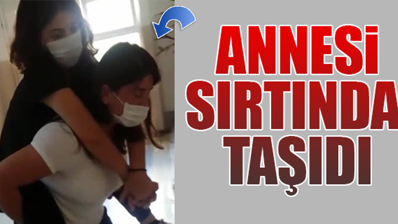 Engelli öğreciye 3. katta sınav