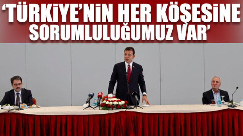 İBB Başkanı Ekrem İmamoğlu, Rizeliler ile bir araya geldi