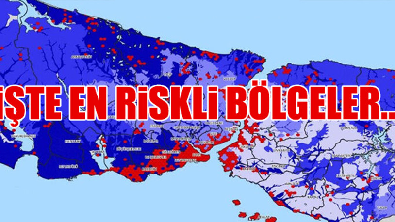 'İstanbul Deprem Haritası' yayınlandı