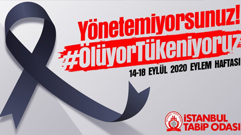 İstanbul Tabip Odası: Siyah kurdele takıyoruz