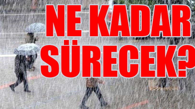 İstanbul'u sağanak ve dolu vurdu