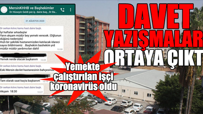 Oğlu için düğün yemeği veren İl Sağlık Müdürü, 'Yalan ve iftira' demişti