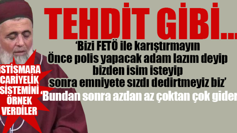 Küçük çocuğa cinsel istismardan tutuklanan şeyhe; oğlu ve müritleri sahip çıktı