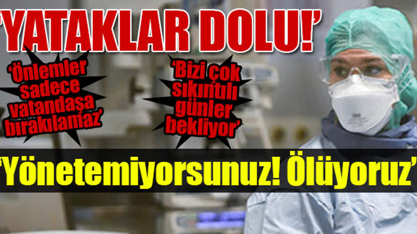 'Salgın tsunami gibi üzerimize geliyor'