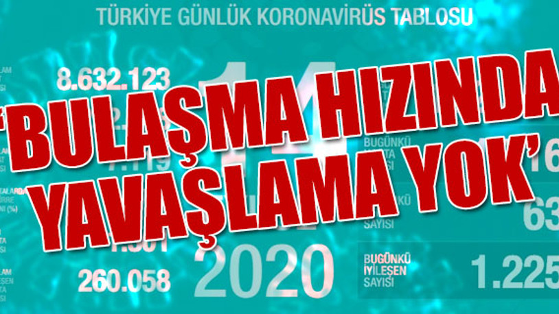 Türkiye'nin son koronavirüs tablosu açıklandı