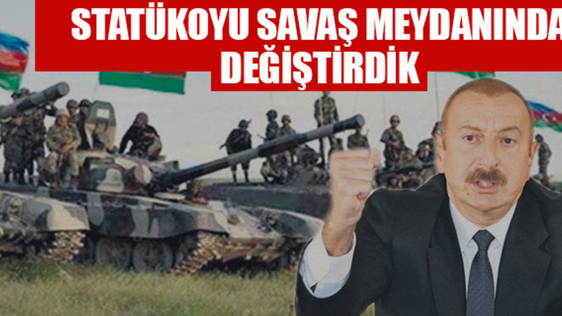 Aliyev: Ermenistan ile görüşmelere Türkiye'nin de katılmasını istiyoruz