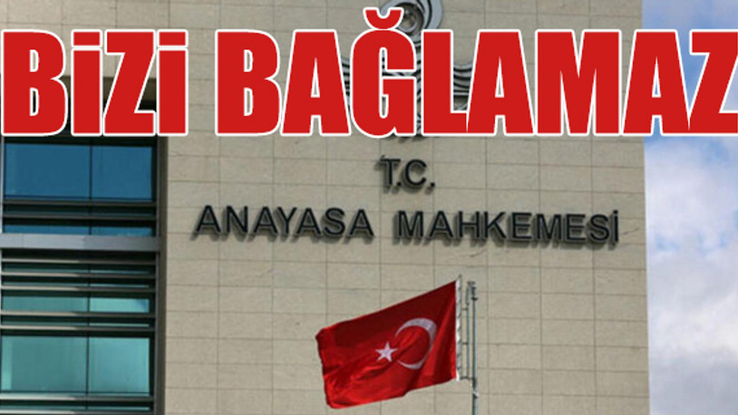 Anayasa Mahkemesi'nden flaş açıklama